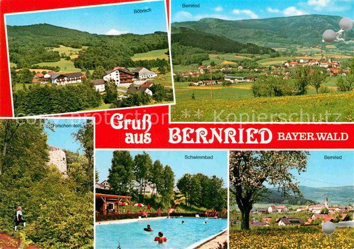 Bernried Roetz Boebrach Panorama Schwimmbad Teilansicht