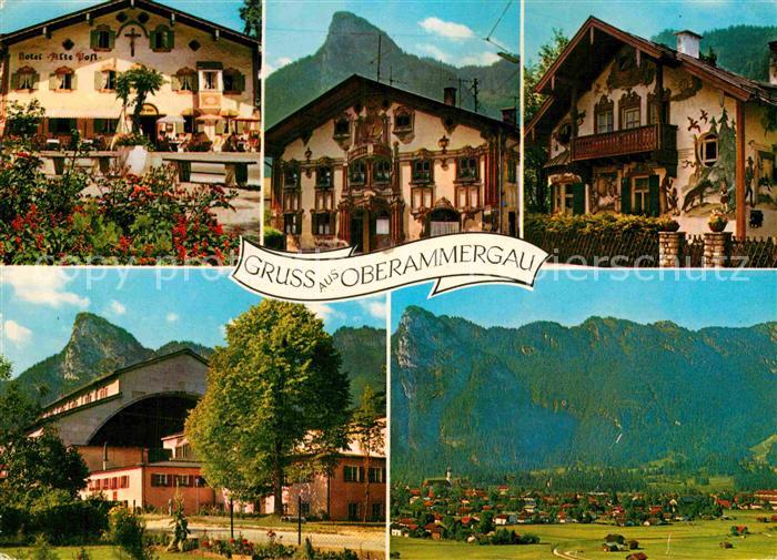 Oberammergau Passionsspielort Panorama
