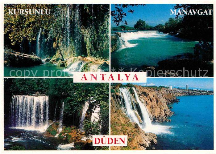 Antalya Kursunlu Manavgat Dueden Wasserfaelle