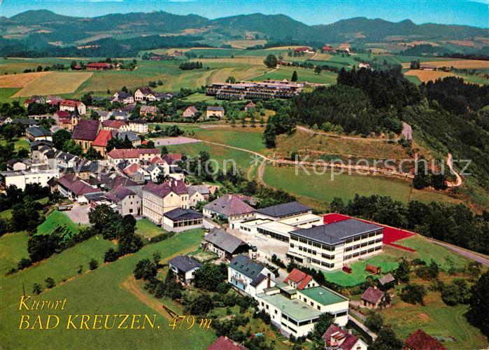 Bad Kreuzen Kneippkurhaus Fliegeraufnahme