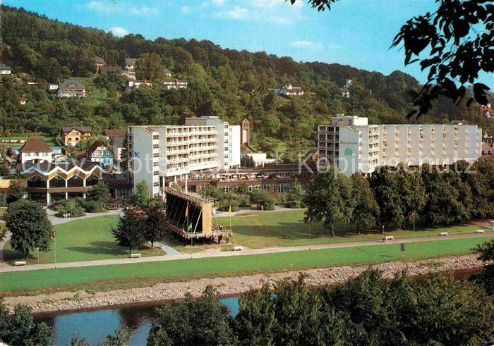 Bad Karlshafen Kurhotel Carolinum Kurzentrum Gradierwerk an der Weser