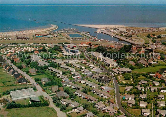 Bensersiel Fliegeraufnahme