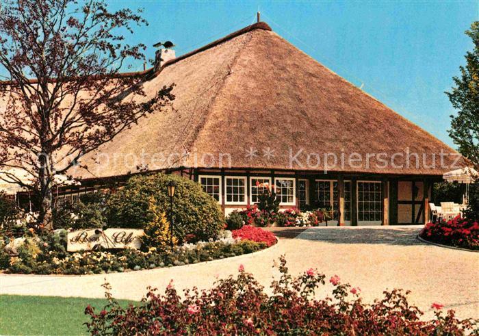 Walsrode Lueneburger Heide Rosencafe im Vogelpark