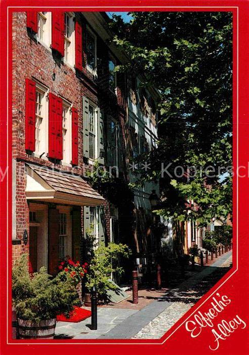 Philadelphia Pennsylvania Elfreths Alley