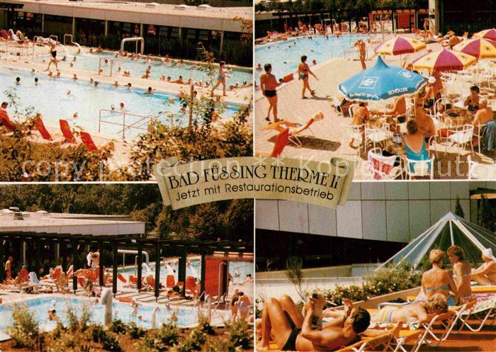 Bad Fuessing Thermalbad Therme II Restaurant Cafe