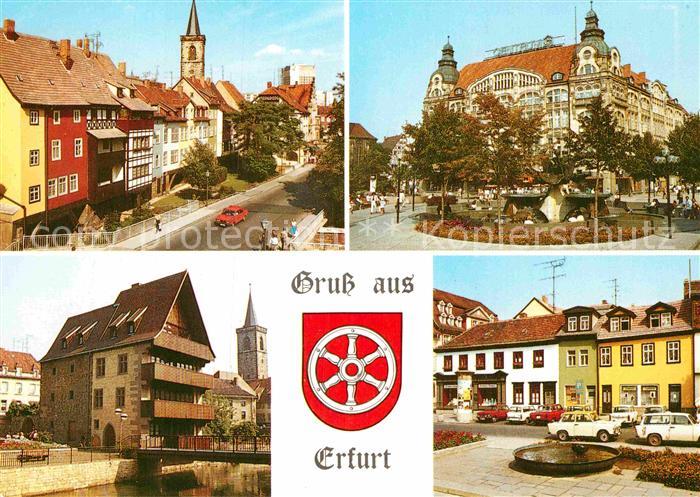 Erfurt Kraemerbruecke Centrum Warenhaus Haus zur Steinecke Wenigemarkt