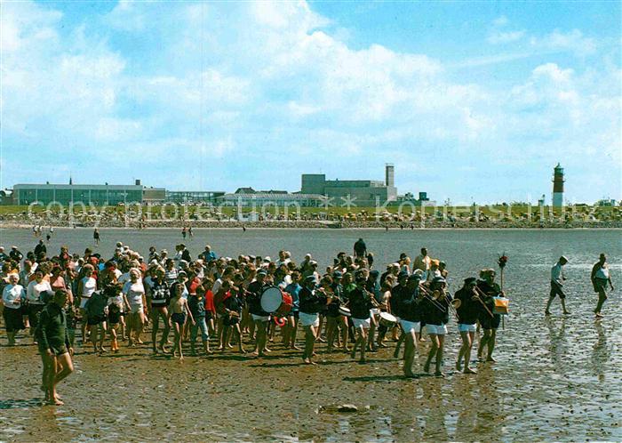Buesum Nordseebad Wattwanderung mit Musik