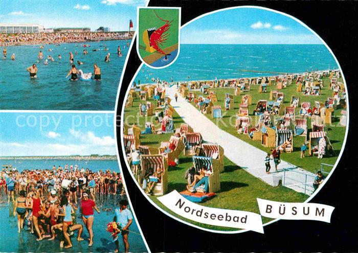 Buesum Nordseebad Badeleben Strand Wattenspiele