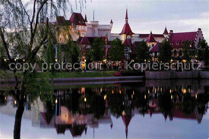 Orlando Florida Germany World Showcase Lagoon at Epcot Center