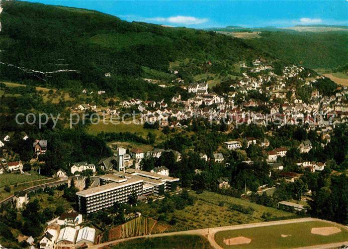 Nassau Lahn Luftkurort Fliegeraufnahme