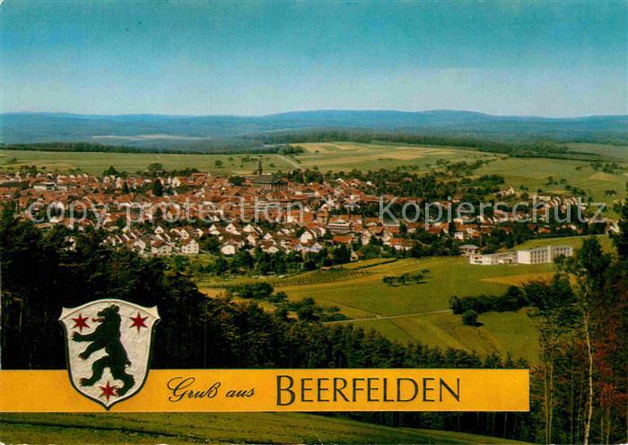 Beerfelden Odenwald Panorama Erholungsort Wappen