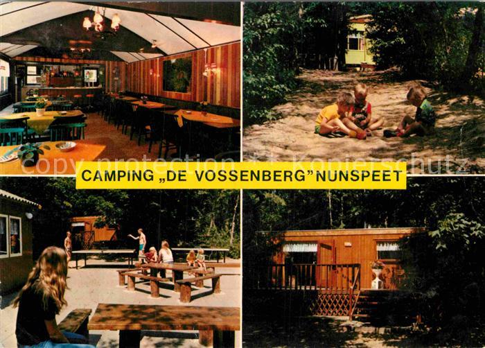 Nunspeet Camping De Vossenberg Bungalow Tischtennis