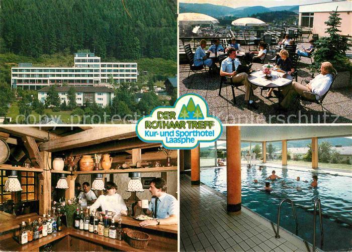 Laasphe BAD LAASPHE NRW Rothaar Treff Kur und Sporthotel Hallenbad Kneippheilbad