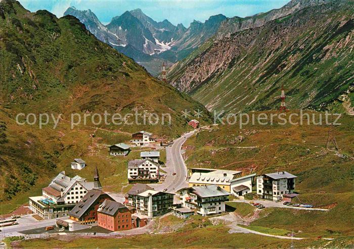 St Christoph Arlberg Panorama Wintersportplatz im Sommer Alpen