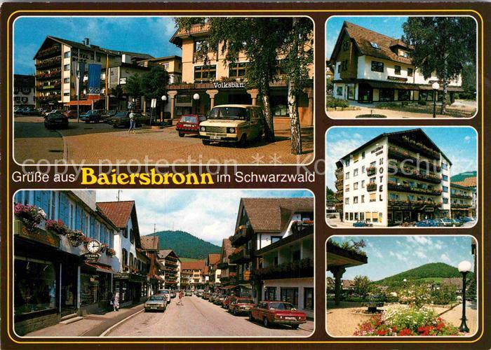 Baiersbronn Schwarzwald Teilansichten Luftkurort