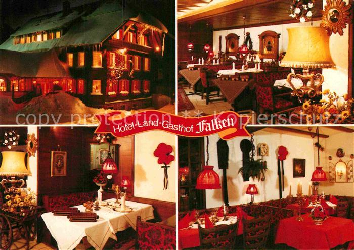 Schoenwald Schwarzwald Hotel Landgasthof Falken Restaurant
