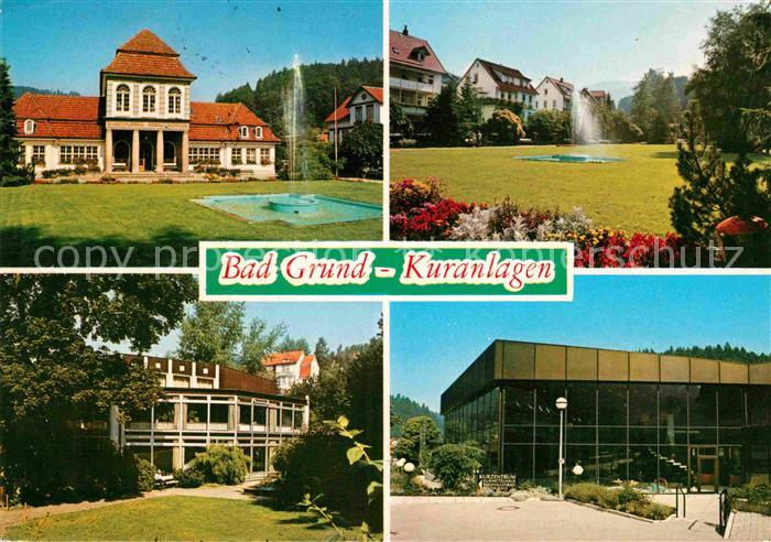 Bad Grund Kuranlagen Kurhaus Park