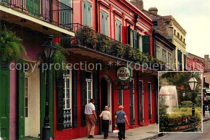 New Orleans Louisiana Pat O Briens historic town house