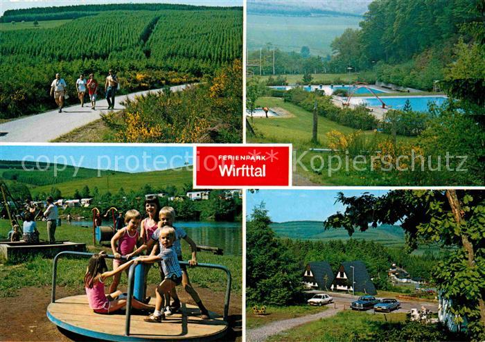 Stadtkyll Ferienpark Wirfttal in der Eifel Wandern Schwimmbad Kinderspielplatz