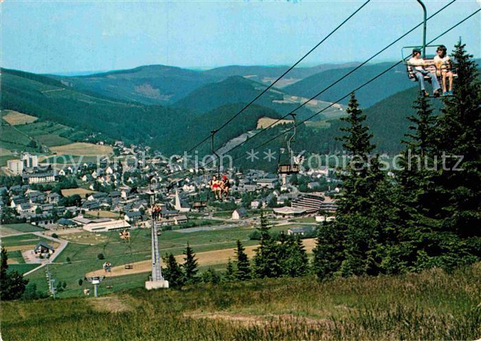 Willingen Sauerland Panorama Heilklimatischer Kneippkurort Wintersportplatz Sess