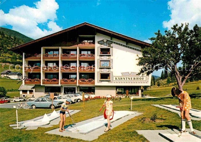 Bad Kleinkirchheim Kaernten Hotel Kaerntnerhof Minigolf
