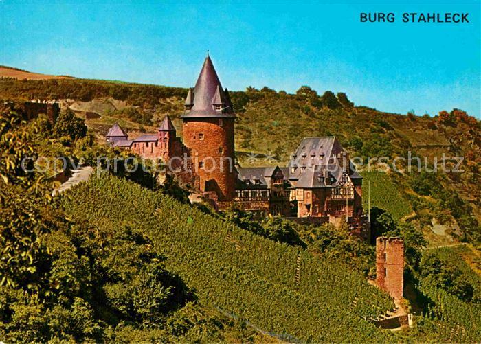 Bacharach Rhein Burg Stahleck