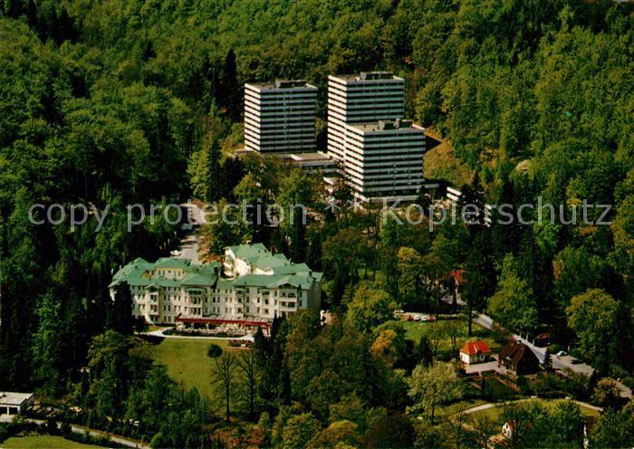 Bad Harzburg Blick auf Harzburger Hof und Intermar Fliegeraufnahme