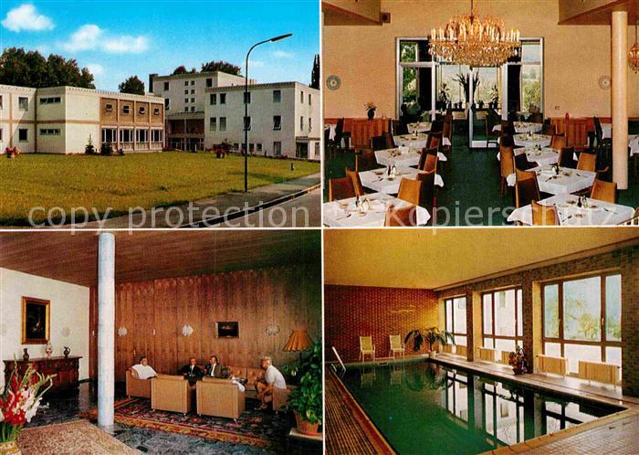 Bad Aibling Kurklinik Ghersburg Restaurant Foyer Hallenbad