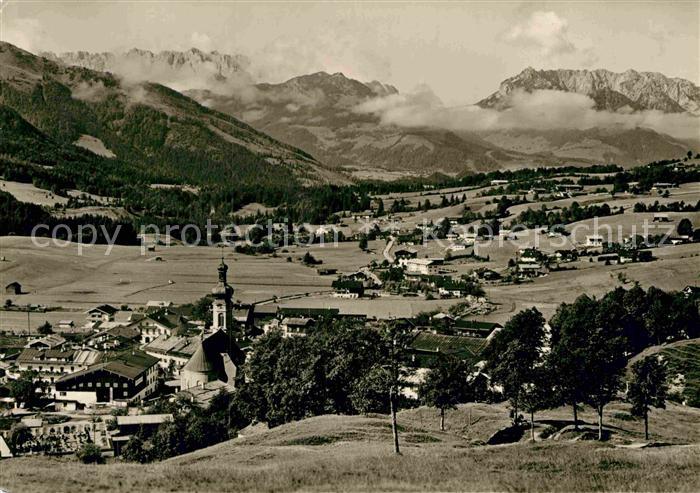 Reit Winkl Panorama mit Kaisergebirge