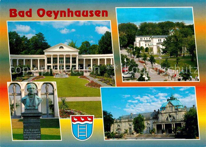 Bad Oeynhausen Kurhaus Denkmal Bueste Kurpark Staatsbad