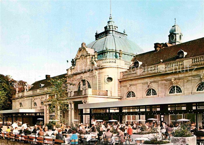Bad Oeynhausen Kurhaus mit Cafe Terrasse Staatsbad