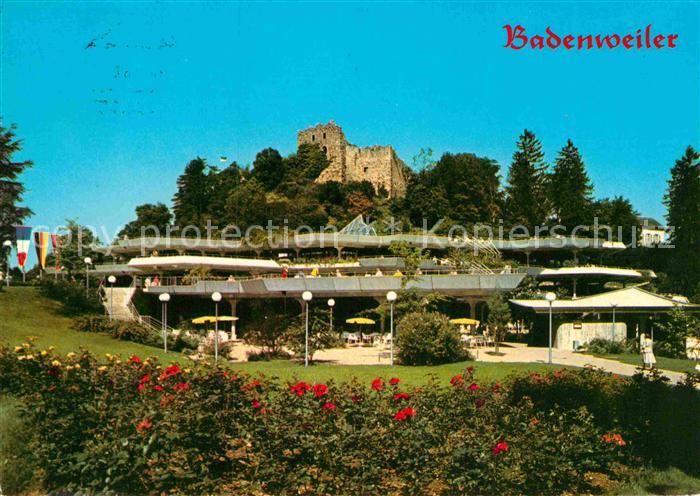 BADENWEILER BW Kurhaus Burgruine Thermalkurort Schwarzwald