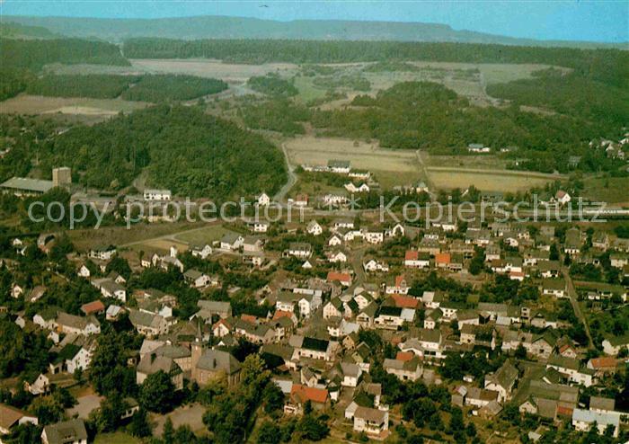 Schoenbach Dillkreis Erholungsort Fliegeraufnahme