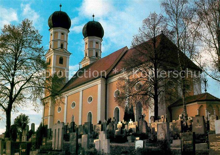 Pfarrkirchen Niederbayern Wallfahrtskirche Gartlberg Friedhof