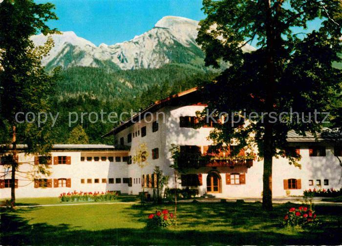 Schoenau Berchtesgaden Eisenbahner Erholungsheim Haus Hubertus Hoher Goell Brett