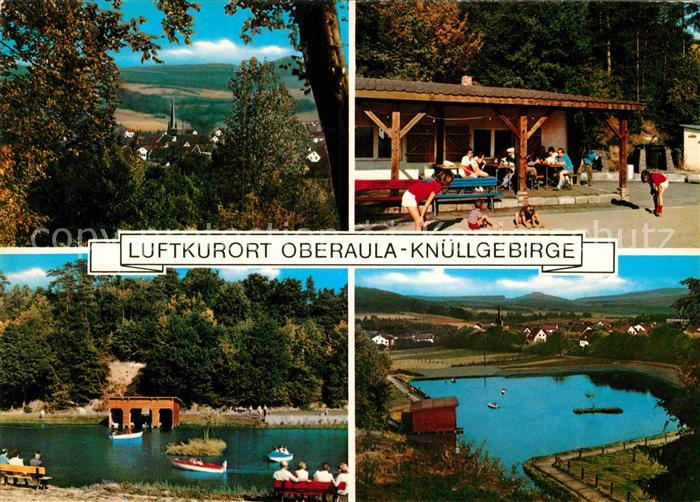 Oberaula Hotel Pension Zum Stern See Bootfahren Landschaftspanorama