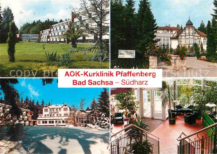 Bad Sachsa Harz AOK Kurklinik Pfaffenberg