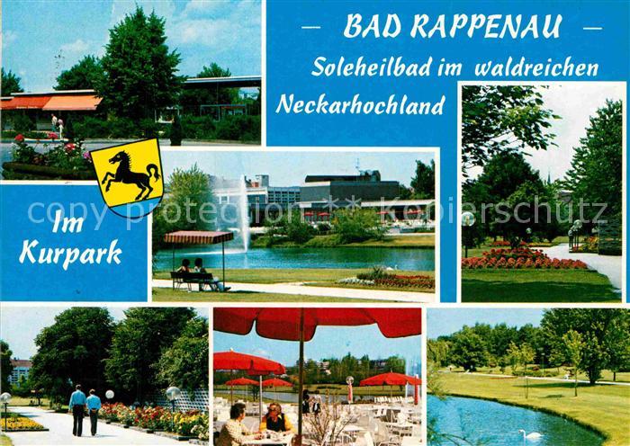 Bad Rappenau Kurhaus Park Restaurant Terrasse Schwanenteich