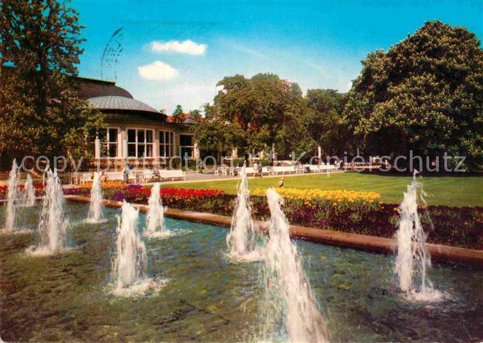 Bad Salzuflen Fontaenen und Kurhaus