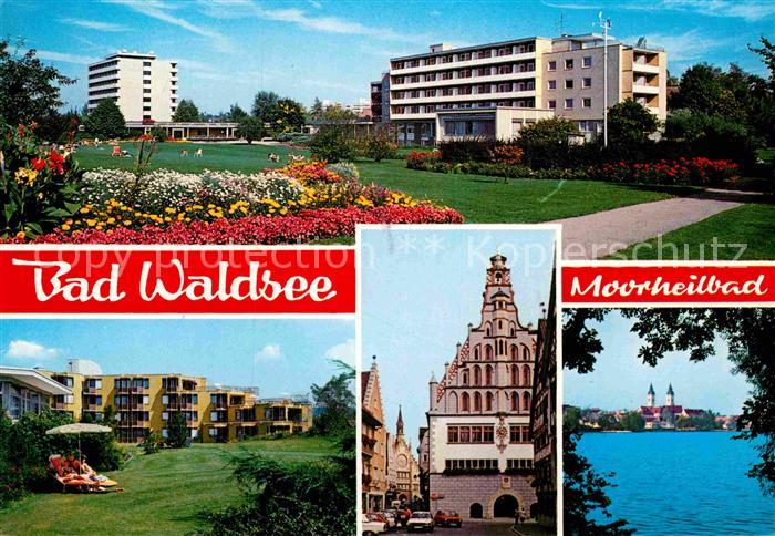 Bad Waldsee Moorheilbad Kurhaus Rathaus Stadtsee