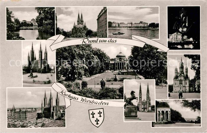 Wiesbaden Sehenswuerdigkeiten rund ums Kurhaus