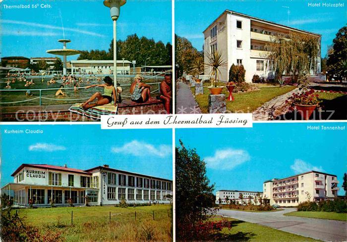 Bad Fuessing Thermalbad Hotel Holzapfel Kurheim Claudia Hotel Tannenhof