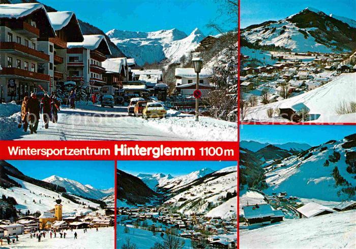Hinterglemm Saalbach Dorfmotive Teilansichten
