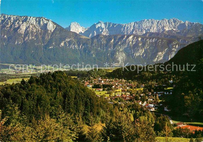 Oberaudorf mit Kaisergebirge