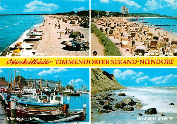 Timmendorfer Strand Strandpartien Niendorfer Hafen Brodtener Steilufer