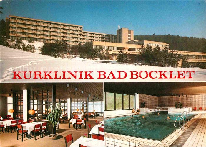 Bad Bocklet Kurklinik Bad Bocklet Speisesaal Hallenbad