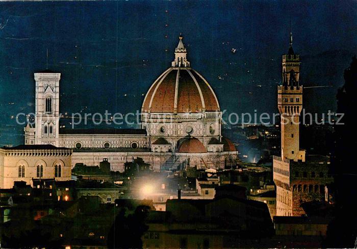 Firenze Florenz bei Nacht
