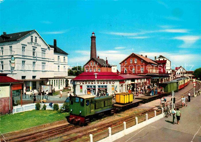 BORKUM Nordseebad Niedersachsen Bahnhof