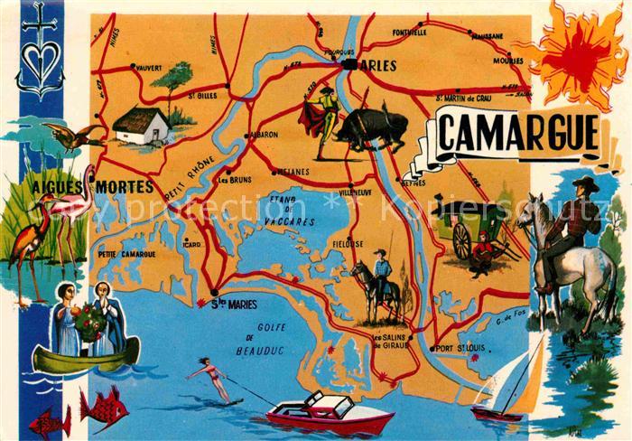 Camargue Plan Touristique