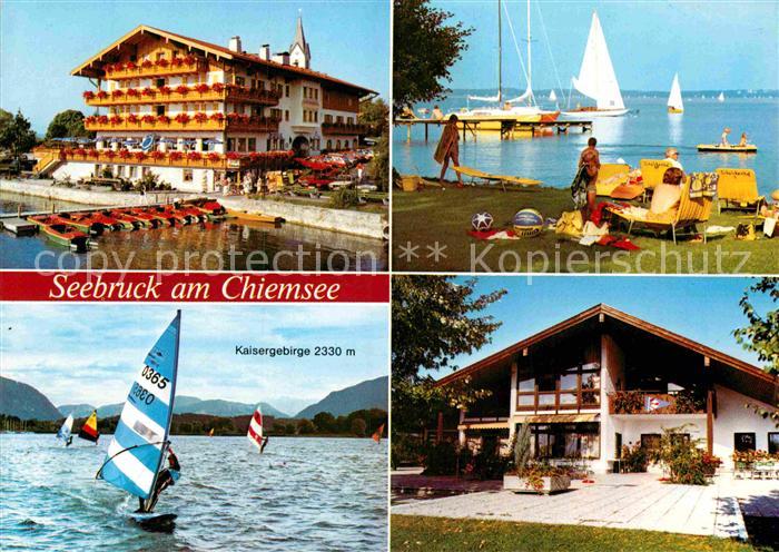 Seebruck Chiemsee Hotel Strand Kaisergebirge Villa